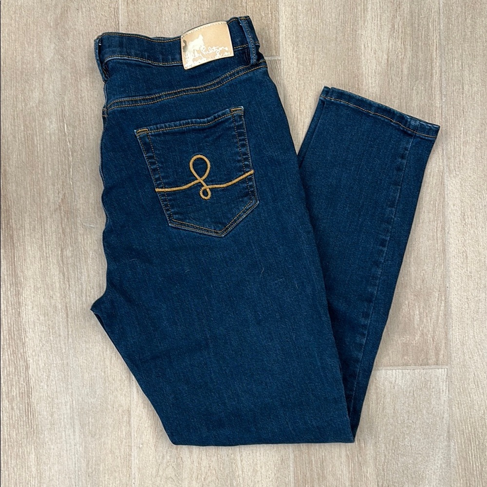 Lilly Pulitzer Dark Blue Skinny Jeans